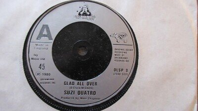 Suzi Quatro Glad All Over 7" 1980 **EX+**