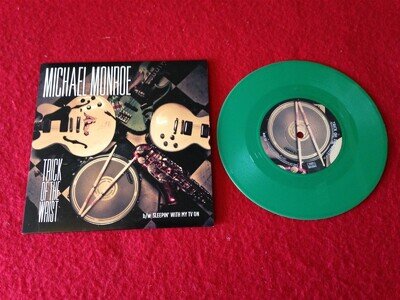 MICHAEL MONROE TRICK OF THE WRIST 2011 7" MINT NUMBER 1 OF 300 HANOI ROCKS