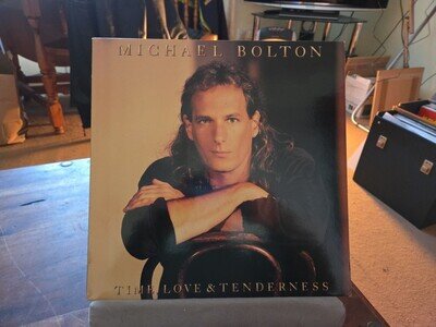 MICHAEL BOLTON VINYL ALBUM TIME LOVE AND TENDERNESS