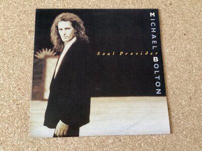 MICHEAL BOLTON - SOUL PROVIDER RECORD ALBUM