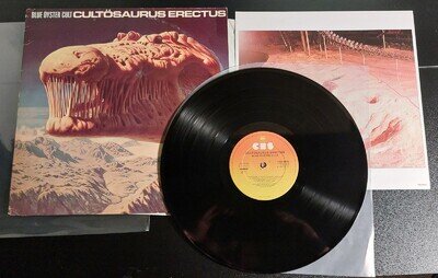 Blue Oyster Cult Cultosaurus Erectus 1980 Vinyl LP PLAY TESTED