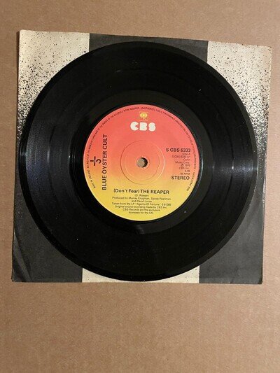 Blue Oyster Cult - (Don't Fear) The Reaper: Vinyl single 1976 CBS 6333