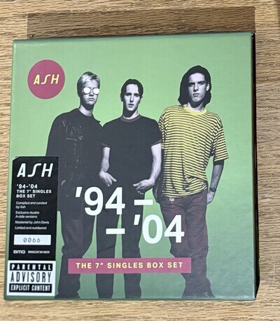 Ash – ’94–’04: The 7” Singles Box Set – Limited & Numbered – 7” Vinyl Singles