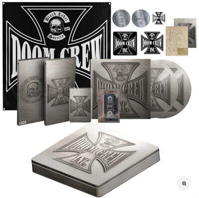 Black Label Society Doom Crew Inc DELUXE Metal Box Vinyl 2LP/CD/Autograph +MORE*