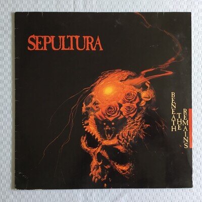 SEPULTURA - BENEATH THE REMAINS - 1989 - MADE IN HOLLAND - EXCELLENT
