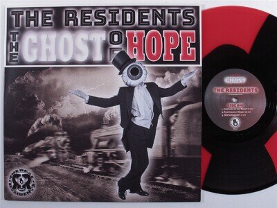 RESIDENTS The Ghost Of Hope CRYPTIC/PSYCHOFON LP NM red/black vinyl Ltd. Ed. z