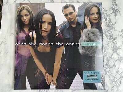 THE CORRS - IN BLUE - LTD EDT TRANSPARENT CURACO BLUE DOUBLE VINYL - NEW/SEALED
