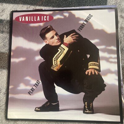 VANILLA ICE Play That Funky Music 12" Vinyl single 1990