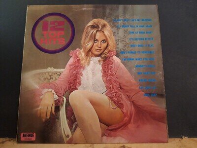 AVENUE RECORDINGS 12 Top Hits LP AVE031 1969 UK David Byron Elton? Rare!