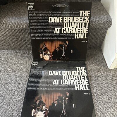 DAVE BRUBECK QUARTET - The Dave Brubeck Quartet At Carnegie Hall - Vinyl (2xLP)