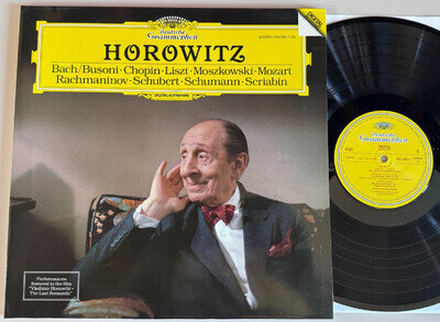 HOROWITZ Piano Recital THE LAST ROMANTIC 1985 ED1 DGG DIGITAL STEREO NM MINT