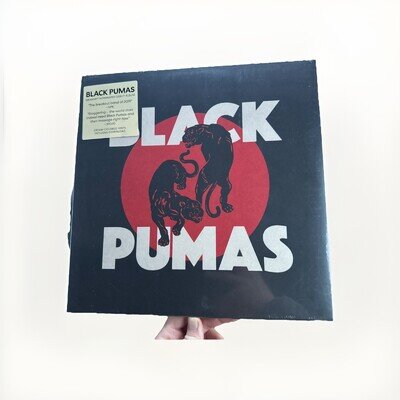 Black Pumas – Black Pumas LP Cream Vinyl (ATO 2019) New Soul Psych Rock Album