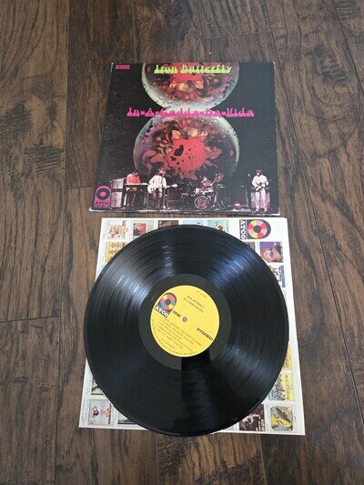 Vtg 1968 Iron Butterfly In A Gadda Da Vida Album LP Vinyl Record ATCO SD 33-250
