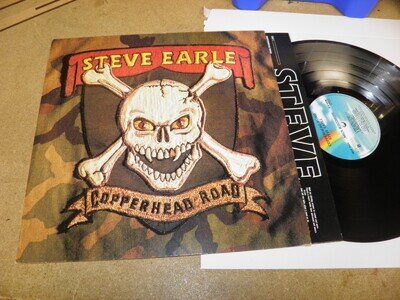 STEVE EARLE - COPPERHEAD ROAD VINYL ALBUM