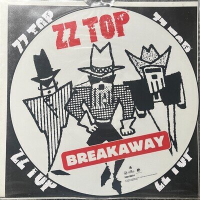 ZZ Top Breakaway 1994 Uk Rca Vinyl 12 Picture Disc 20677-1 Ex