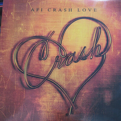 AFI - Crash Love ( Deluxe Edition ) Vinyl Record 2LP Gold Coloured a fire inside