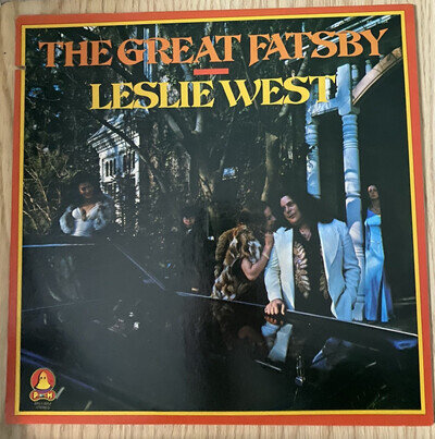 1975- LESLIE WEST , (MOUNTAIN ) " THE GREAT FATSBY", 12" PHATOM LABEL LP, ROCK ,