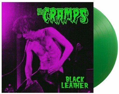 The CRAMPS LP Black Leather GREEN VINYL 300 Made Live At The Stone SF. SEALED