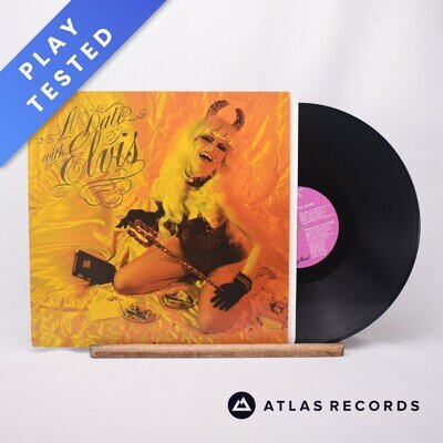 The Cramps A Date With Elvis A-2 B-2 LP Album Vinyl Record WIKA 46 - EX/VG+