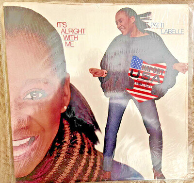 PATTI LABELLE It's Alright with Me Epic JE 35772 1979 sealed mint LP Vinyl
