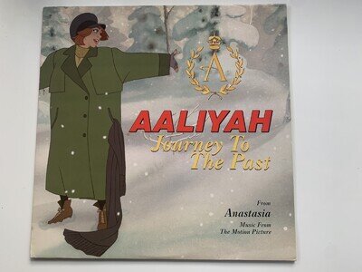 Rare Original 12” Vinyl Record Aaliyah Journey To The Past maxi-single