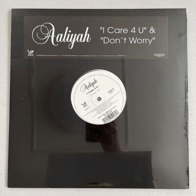 Aaliyah - I Care 4 U / Don'T Worry Shield Us Original