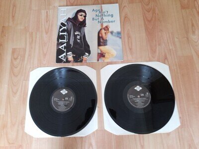 Aaliyah - age ain't nothing but a number 2 x vinyl lp - rare