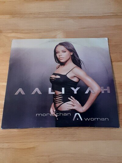 AALIYAH More Than A Woman VUSTF230 12" Vinyl SEE VIDEO