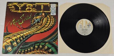 Y & T Mean Streak Vinyl Record. 1983. 12" LP. EX.