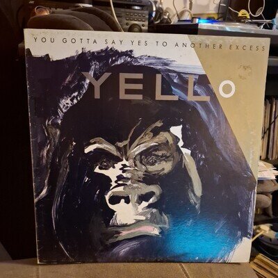 Yello You Gotta Say Yes To Another Excess LP VG+/VG+ SEEZ 48 1983