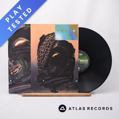 Yello Stella Repress LP Album Vinyl Record 0 822 820-1 Vertigo - VG+/EX
