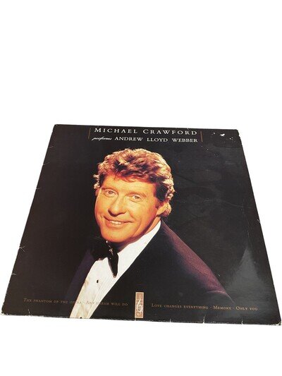 Michael Crawford Performs Andrew Lloyd Webber Vinyl Record LP