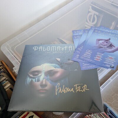 PALOMA FAITH * THE ARCHITECT * SIGNED VINYL 12" LP WITH TOUR FLYERS