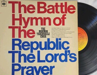 SBPG63026 Mormon Tabernacle Choir Battle Hymn of the Republic the Lord's Prayer