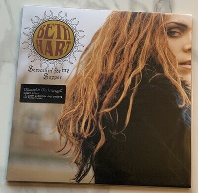 Beth Hart Screamin' for My Supper 180g Double vinyl LP Etched Mint IN STOCK