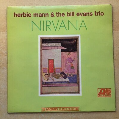 HERBIE MANN & THE BILL EVANS TRIO - NIRVANA - UK LP - 1966 - ATLANTIC 587028 VG+