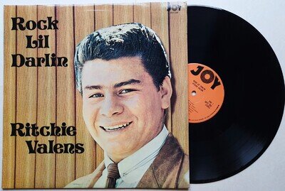 Ritchie Valens - Rock Lil Darlin - UK Press Vinyl LP - Joy 1972 (Exc/ VG+)