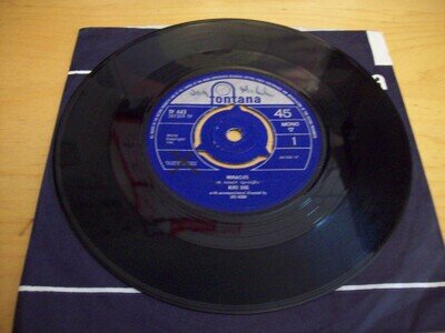 KIKI DEE - MIRACLES -(VERY RARE) -VINYL -7" -G+/G+