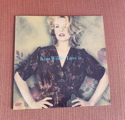 “Love Is” - Kim Wilde. Scarce 1992 vinyl release in excellent condition.