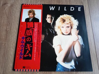 KIM WILDE - KIM WILDE LP 1981 OBI INSERT JAPAN RAK NEAR MINT