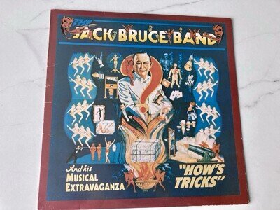 JACK BRUCE BAND How's Tricks ORIGINAL 1977 UK VINYL LP RSO LABEL CREAM