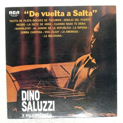 DINO SALUZZI DE VUELTA A SALTA RCA RA5718 Japan VINYL LP