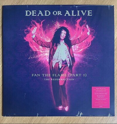 Dead Or Alive : Fan the Flame (Part 2) - The Resurrection VINYL 12" Album Sealed