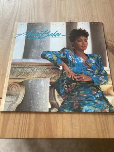 ANITA BAKER – GIVING YOU THE BEST THAT I GOT (1988 GERMAN PRESSED 12" VINYL LP)