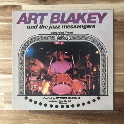 Art Blakey & The Jazz Messengers Live At Bubba’s Vinyl LP