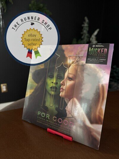 SHIPS TODAY✅ Wicked For Good 7" Vinyl Cynthia Erivo Ariana Grande Regal Cinemas