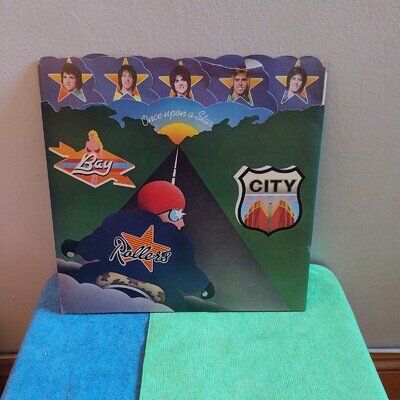 Bay City Rollers - Once Upon a Star Vinyl LP with 5 Insert Sheets (1975)