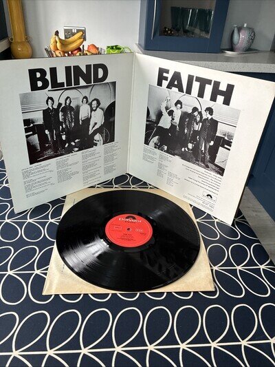 Blind Faith Self-Titled Vinyl LP 1969 VG+ Plays EX