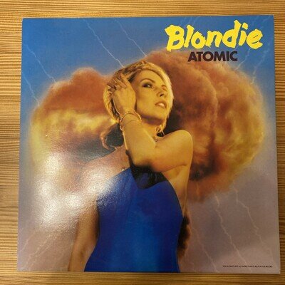 BLONDIE Atomic 1980 UK 3-track 12" Vinyl Single Heroes original MINT
