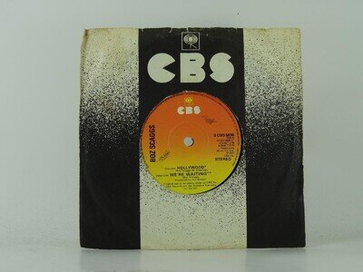BOZ SCAGGS HOLLYWOOD (52) 2 Track 7" Single including Company Sleeve CBS RECORDS